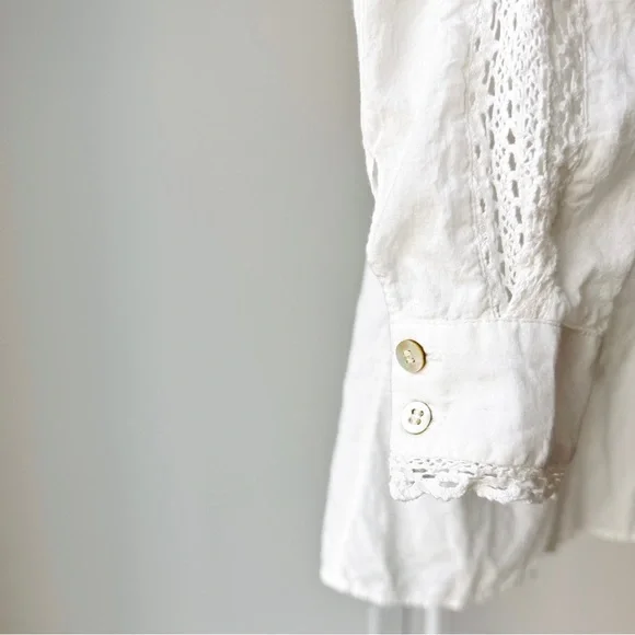 Sézane Rita Shirt in Ecru - Picture 3 of 13